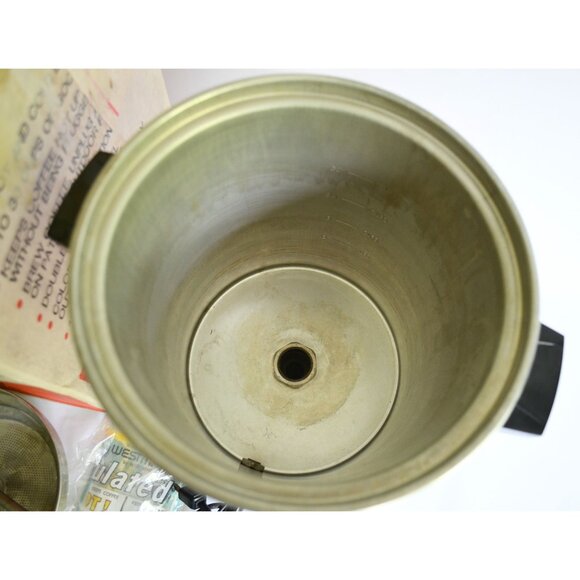 Vintage Westmark West Bend Coffee Percolator Poppy Red 11835 TESTED & WORKS! - Picture 6 of 10